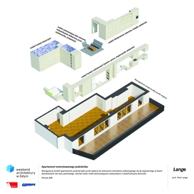 "Apartament dla byłego podróżnika" - proj. P. Lange