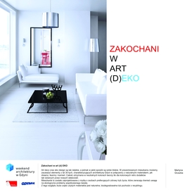 Zakochani w Art (D)eco - proj. Martyna Gruszka